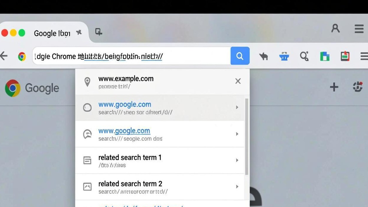 Chrome 地址自动填充建议列表