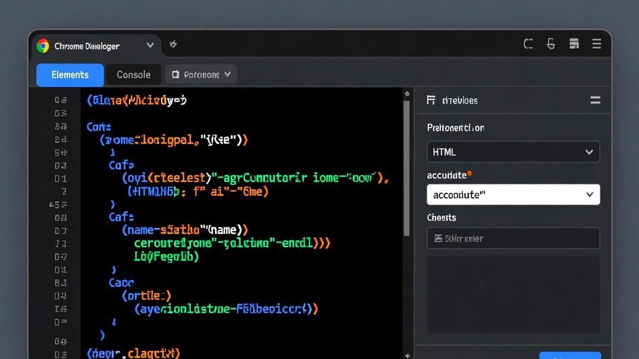 Chrome DevTools 中查看表单字段的 autocomplete 属性