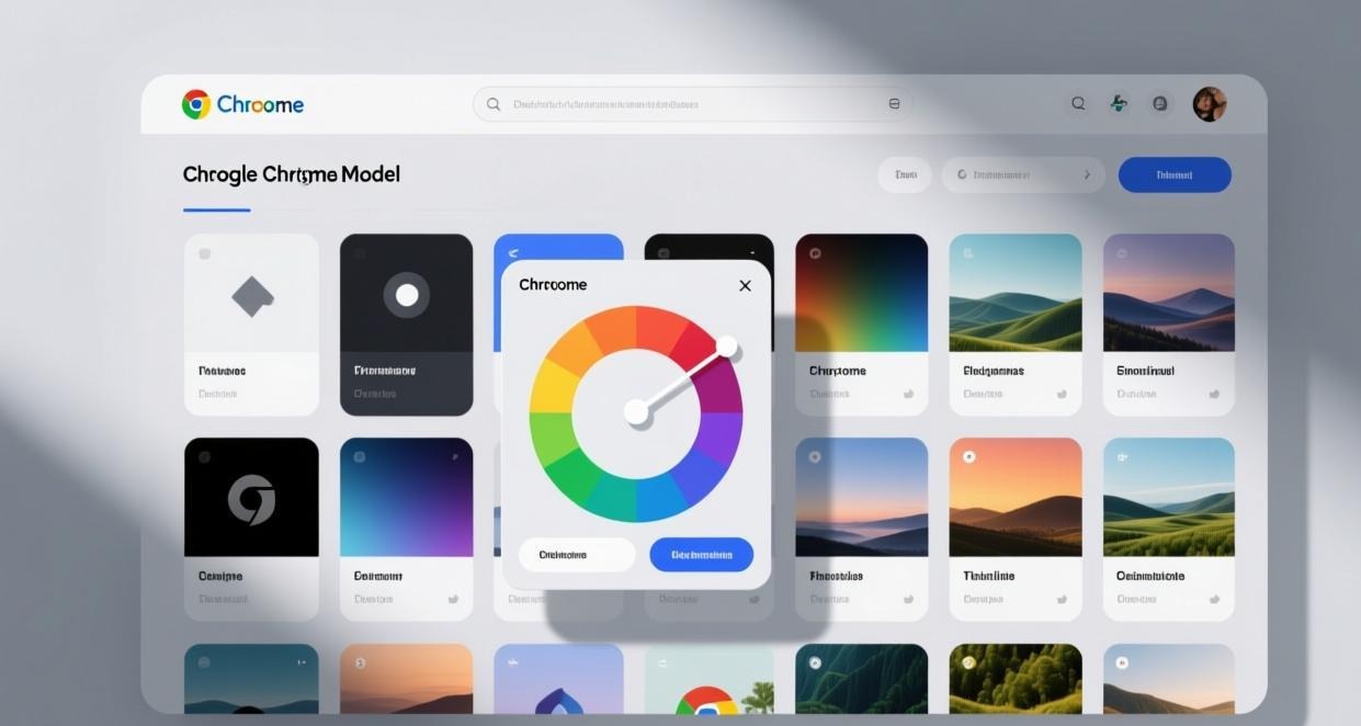 Chrome 主题自定义界面