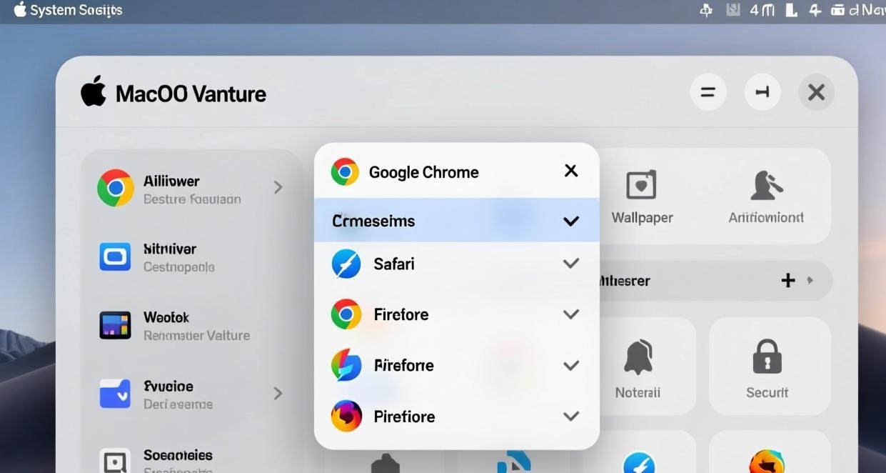 macOS 默认浏览器设置