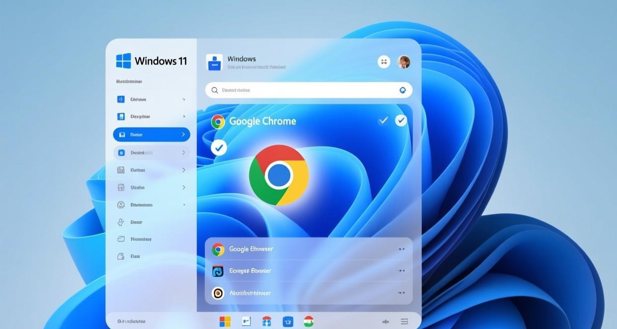 Windows 11 默认应用设置界面