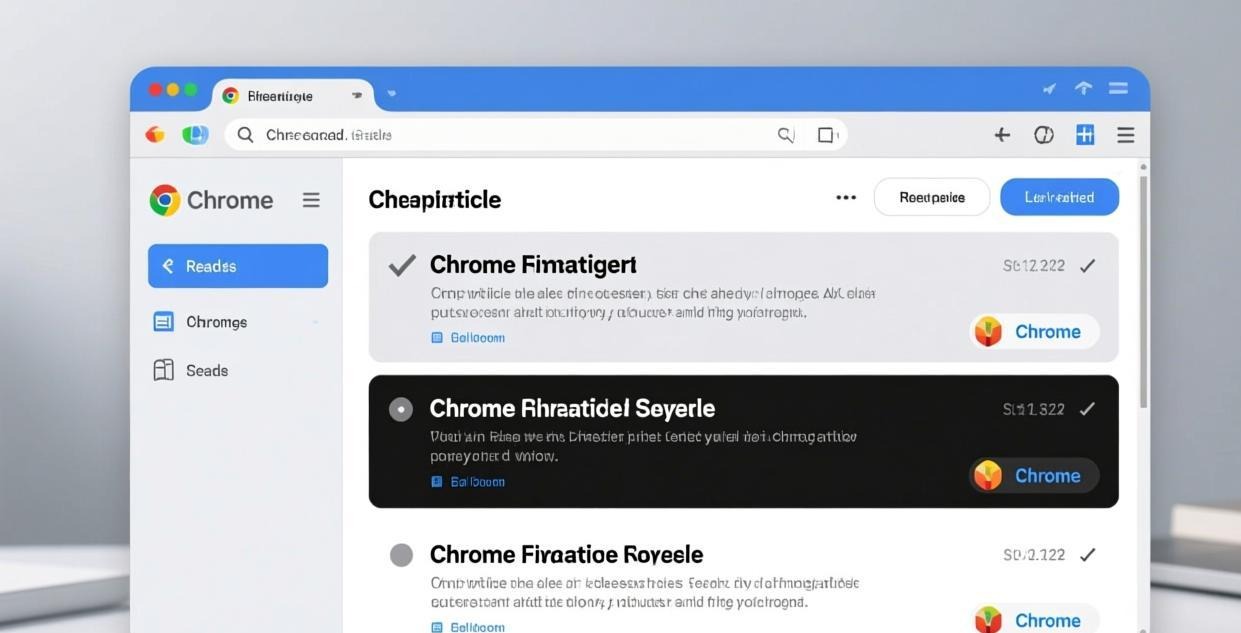 Chrome阅读列表管理