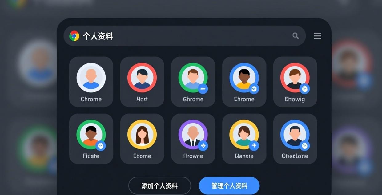 Chrome个人资料切换